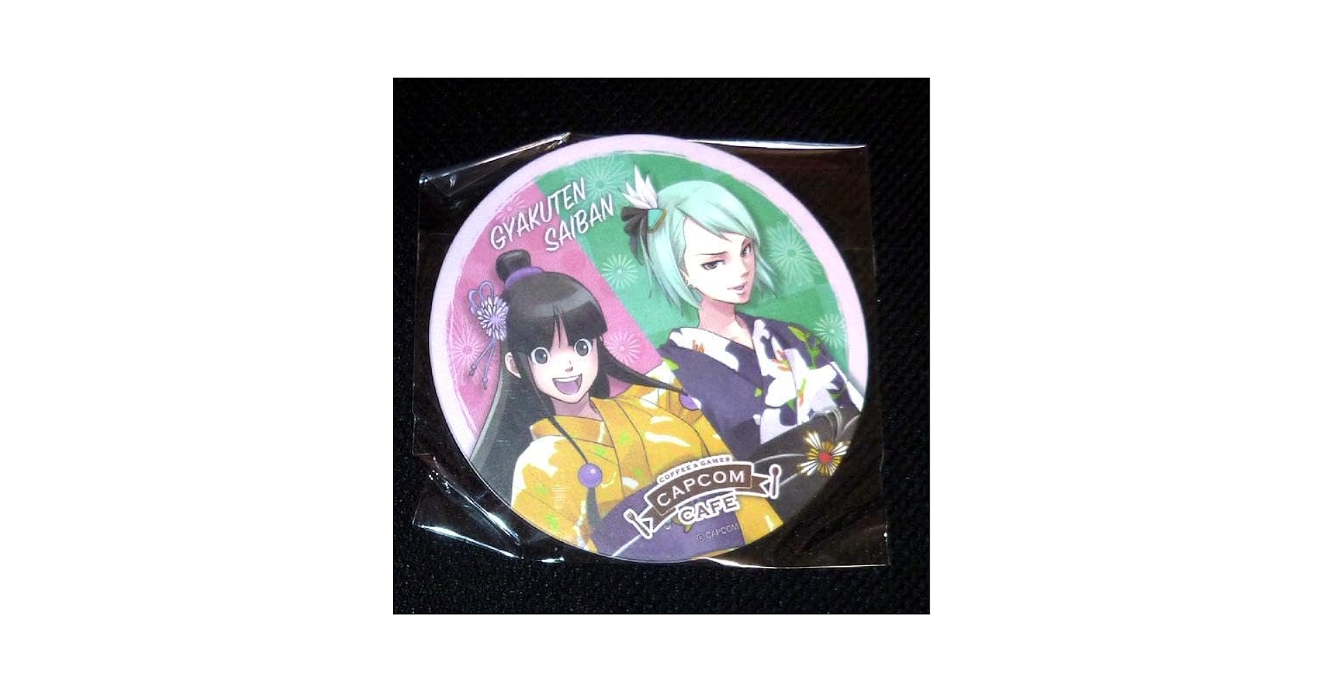 逆転裁判　カプコンカフェ　コースター　ウェイトレス 逆転裁判 カプコンカフェ コースター ウェイトレス 逆転裁判